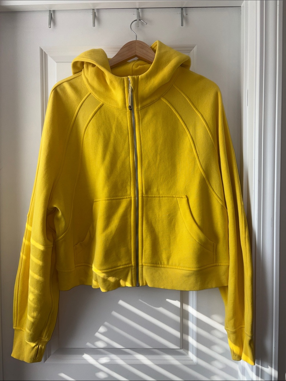 lululemon athletica Scuba Oversized Full Zip in Utility Yellow